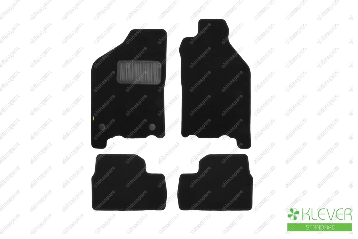 KLEVER02522601210kh Коврики в салон Klever Standard ВАЗ 2113 2004-2013, хб., 4 шт. (текстиль)