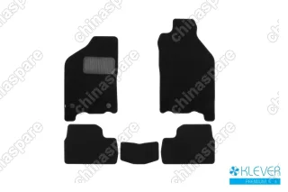 KLEVER03522622110kh Коврики в салон Klever Premium ВАЗ 2113 2004-2013, хб., 5 шт. (текстиль)