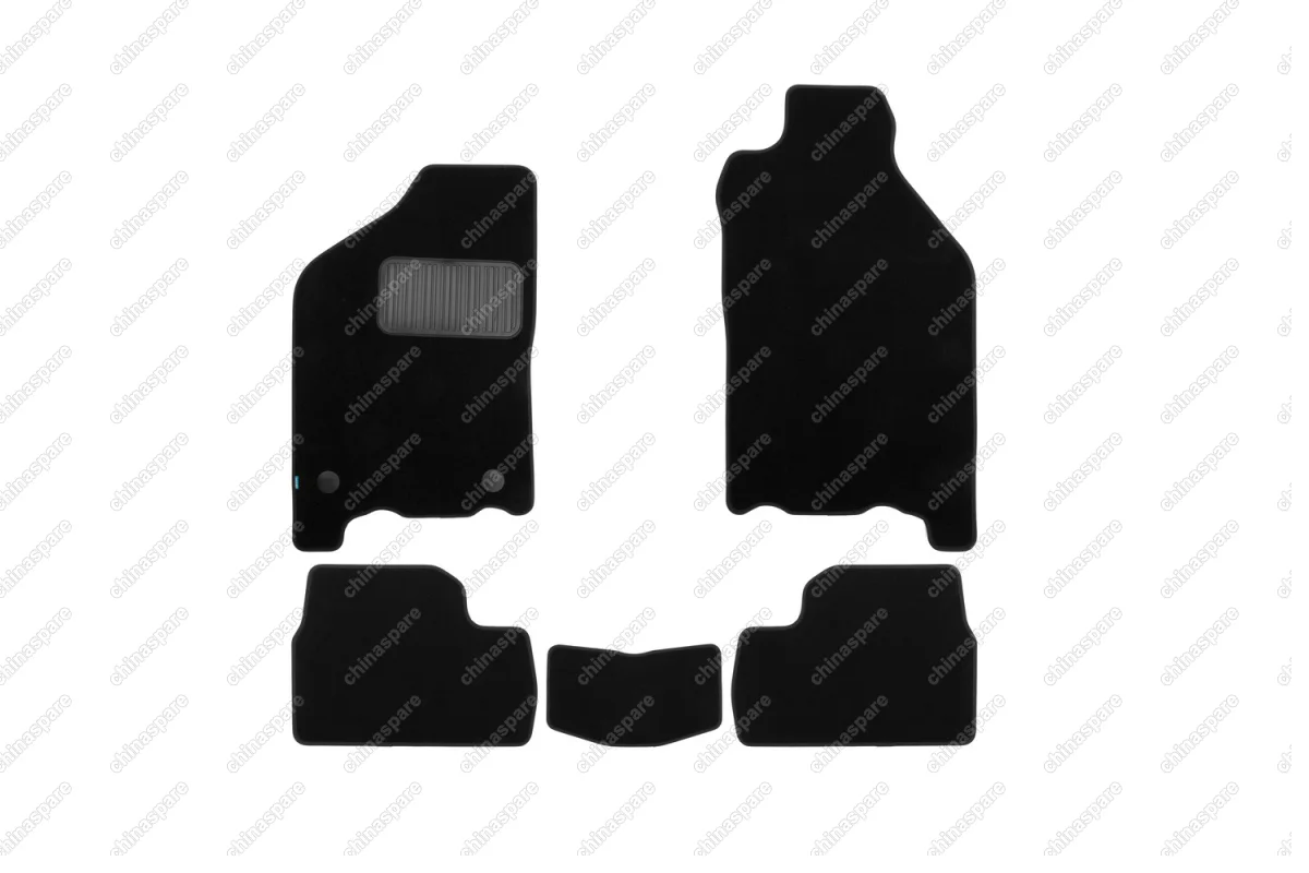 KLEVER03520922110kh Коврики в салон Klever Premium ВАЗ 2114 2003-2014, хб., 5 шт. (текстиль)