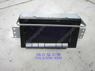 7912300K00 Дисплей управления магнитолой и климатом Great Wall Hover H3