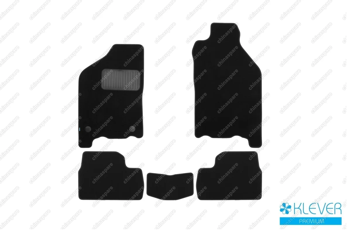 KLEVER03520822110kh Коврики в салон Klever Premium ВАЗ 2115 1997-2013, сед., 5 шт. (текстиль)
