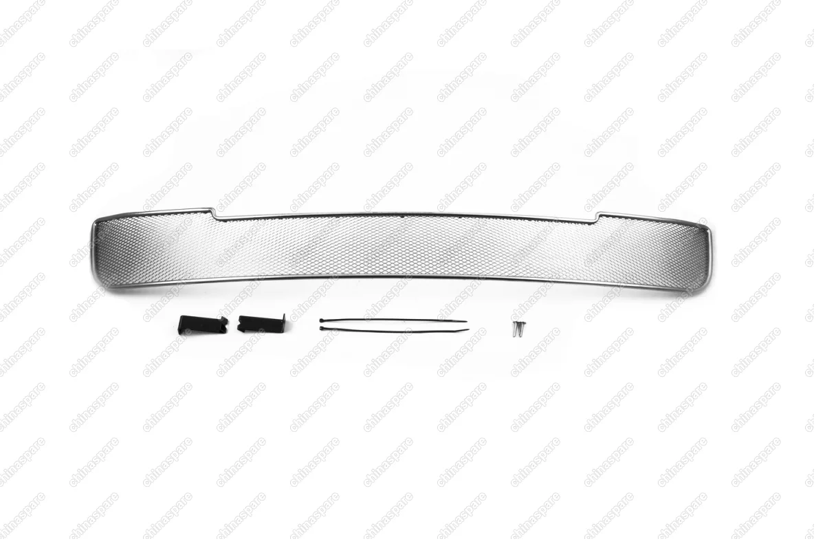 1550211102 Сетка на бампер внешняя для LADA Granta Sedan 2011-2014, хром, 10 мм