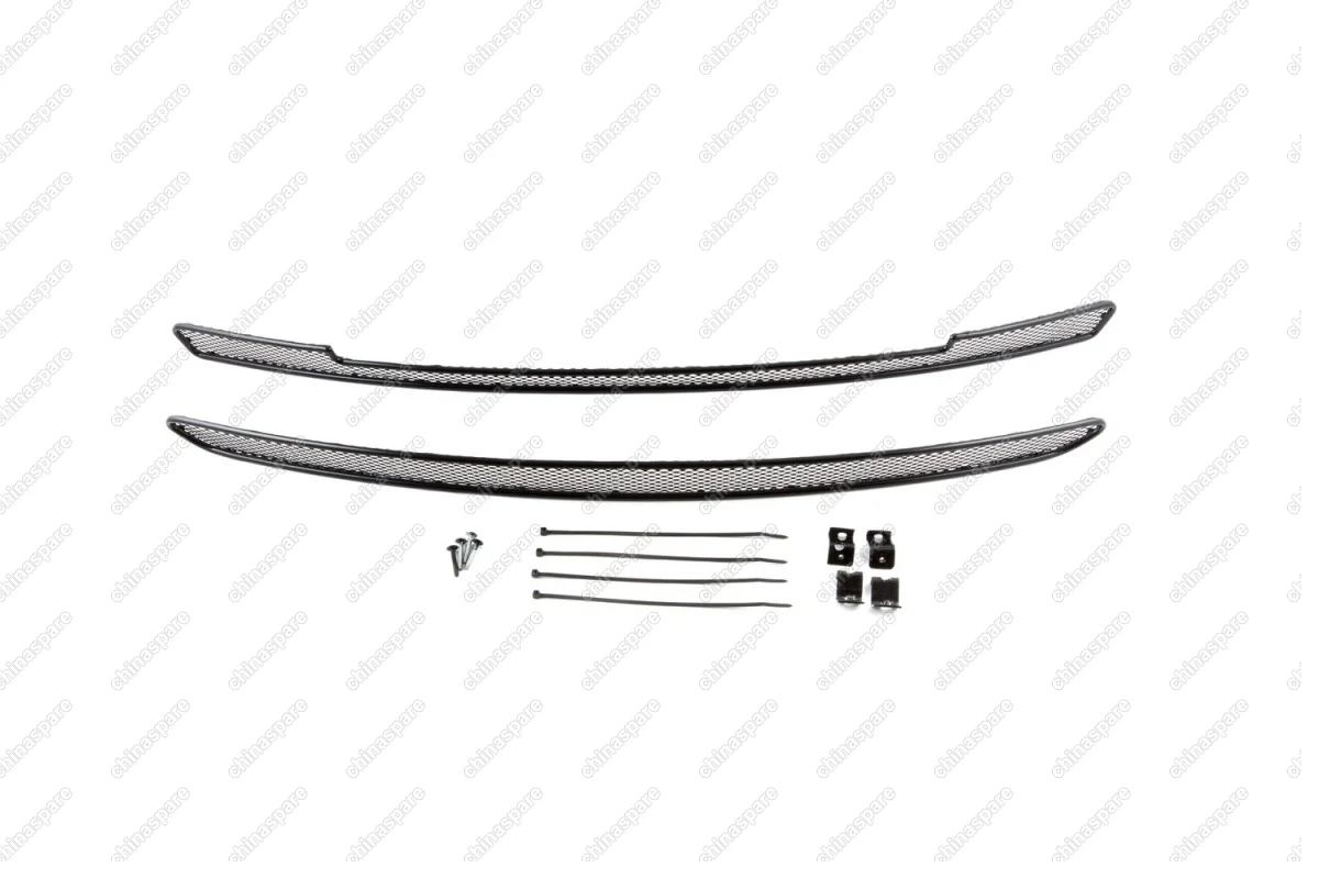1550611101 Сетка на бампер внешняя для LADA Granta Sedan 2011-2014, 2 шт., черн., 10 мм