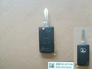 Заготовка ключа замка зажигания (выкидной) (новый салон) Great Wall Hover H3