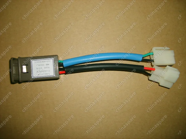 3759100K00A1212 Кнопка включения обогрева сиденья левого (бежевый салон) Great Wall Hover H3