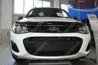 1550915151 Сетка на бампер внешняя для LADA Kalina Cross 2015->, 2 шт., черн., 15 мм