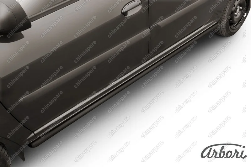 AFZDALADLAR02B Защита порогов d42 труба Arbori черн. для LADA LARGUS 2012-нв