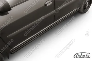 AFZDALADLAR02B Защита порогов d42 труба Arbori черн. для LADA LARGUS 2012-нв