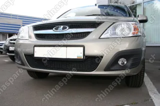 1550815151 Сетка на бампер внешняя для LADA Largus Cross 2015->, черн., 15 мм
