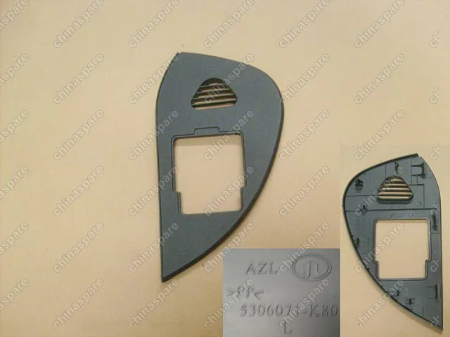 5306071K800089 Накладка боковая панели приборов левая hover h3,h5 (новый салон) Great Wall Hover H3
