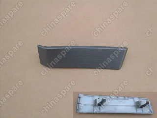 5306041K80 Накладка панели приборов центральная (серебро) hover h3,h5 (новый салон) Great Wall Hover H3