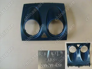 Накладка панели приборов верхняя центральная (новый салон) Great Wall Hover H3