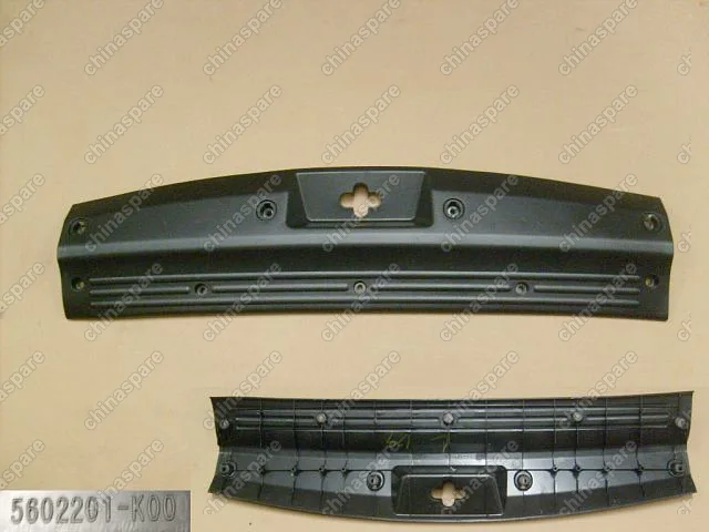 5602201K000089 Облицовка порога двери задка черная Great Wall Hover H3