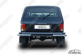 AFZDANIV12 Уголки d57 Arbori нерж. сталь для LADA 4х4 3дв. 1977-нв