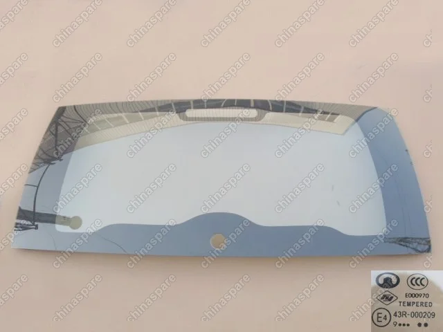 6303100K00G1 Tail door glass(green glass w/o defrost) Great Wall Hover H3