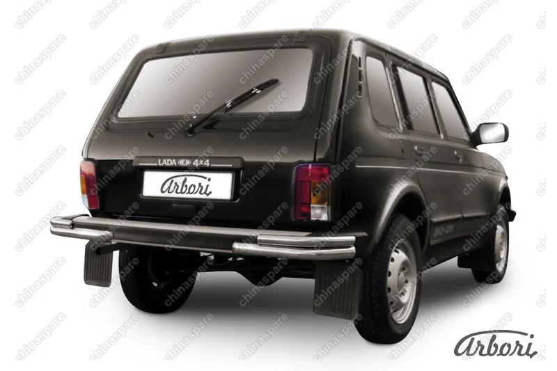 AFZDANIVD11 Уголки d57+d42 Arbori нерж. сталь для LADA 4х4 5дв. 1993-нв