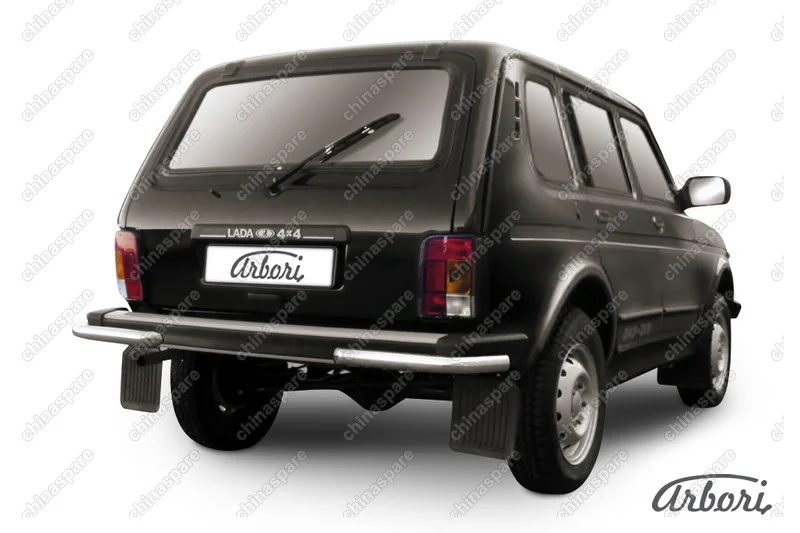 AFZDANIVD12 Уголки d57 Arbori нерж. сталь для LADA 4х4 5дв. 1993-нв
