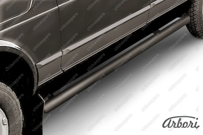 AFZDANIVD06B Защита порогов d76 труба Arbori черн. для LADA 4х4 5дв. 1993-нв