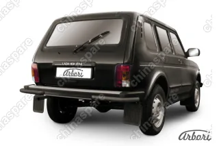 AFZDANIVD12B Уголки d57 Arbori черн. для LADA 4х4 5дв. 1993-нв