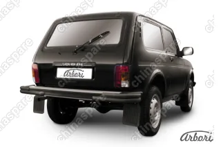 AFZDANIV11B Уголки d57+d42 Arbori черн. для LADA 4х4 3дв. 1977-нв