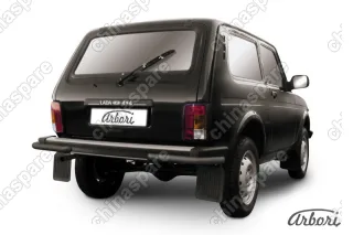 AFZDANIV12B Уголки d57 Arbori черн. для LADA 4х4 3дв. 1977-нв