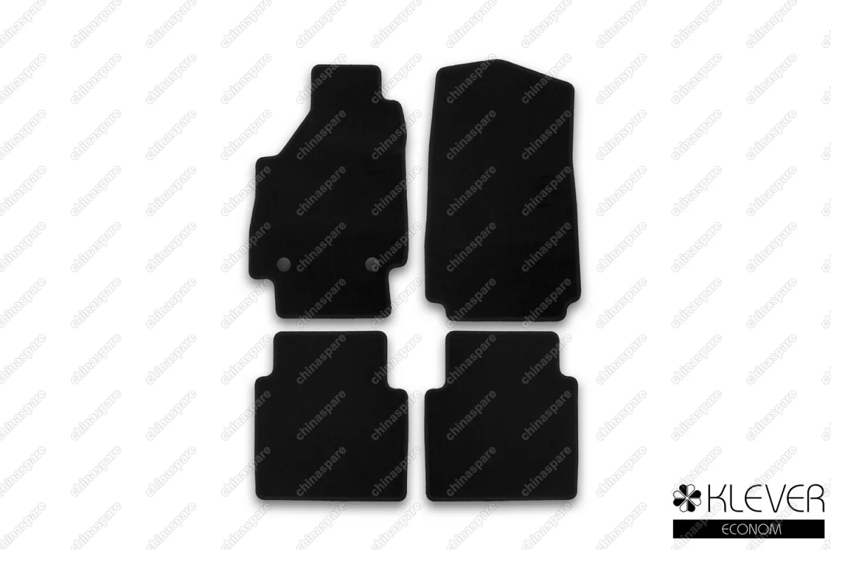 KLEVER01523101200k Коврики в салон Klever Econom LADA 4x4 3D 2009->, внед., 4 шт. (текстиль)