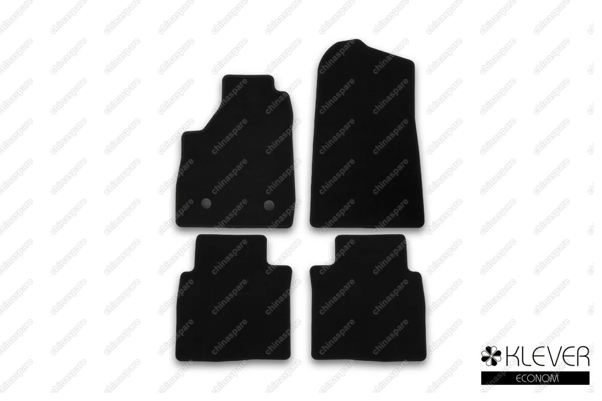 KLEVER01523201200k Коврики в салон Klever Econom LADA 4x4 5D 2009->, внед., 4 шт. (текстиль)