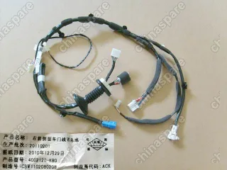 Жгут проводов задней левой двери hover h5 (стандарт) Great Wall Hover H5