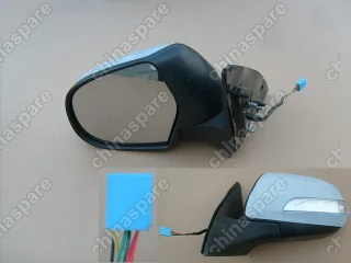 8202100XK24XE Door mirror lh(defrost elec) Great Wall Hover H5
