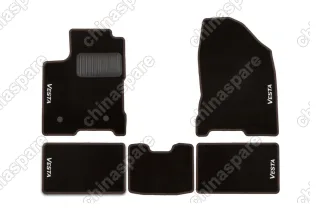 KVR0005203601200kv Коврики в салон KLEVER LADA Vesta Sedan/ SW/ SW Cross 2015->, сед., ун., 5 шт., цвет Сандал (текстиль)