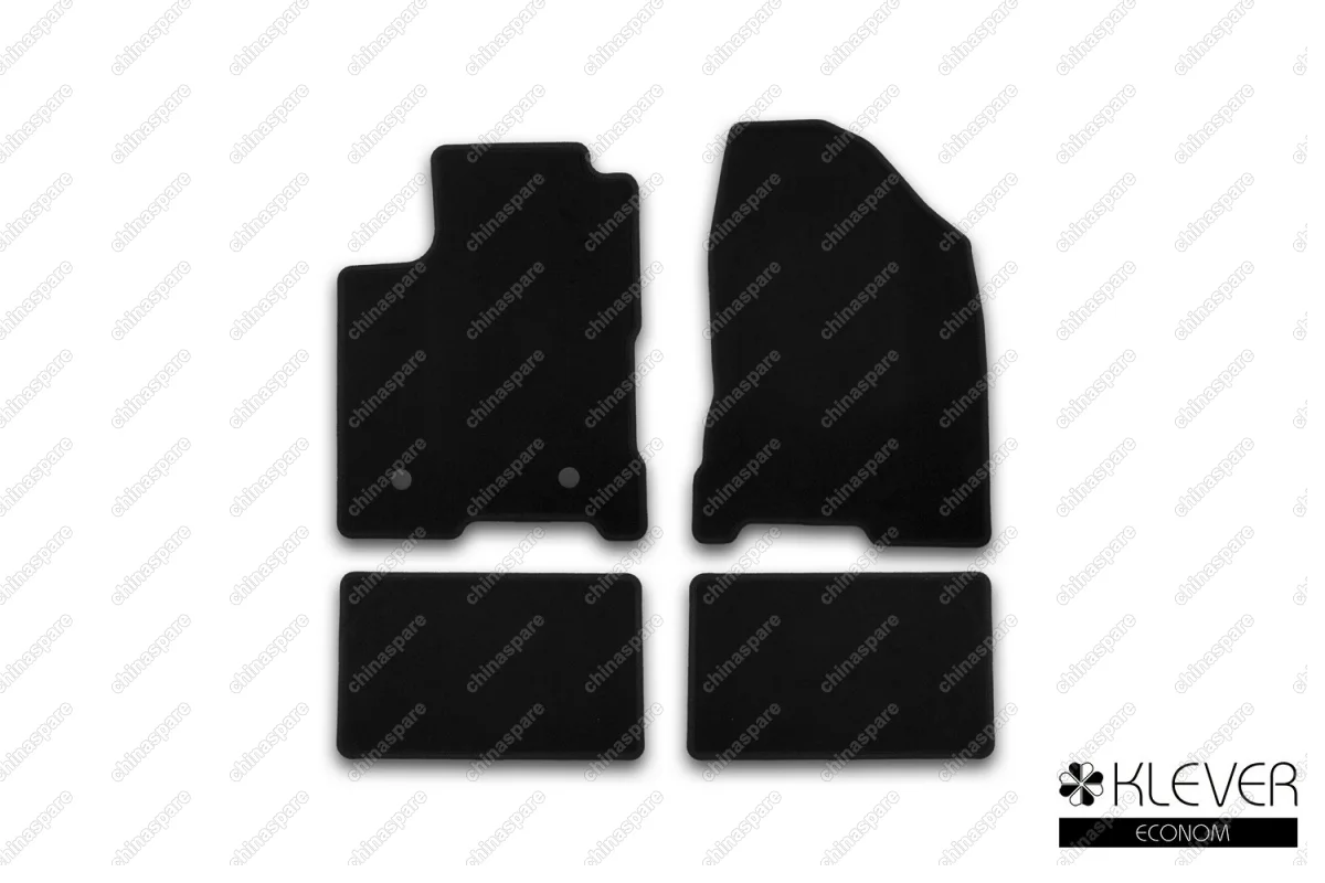 KVR01523301200k Коврики в салон Klever Econom LADA Vesta 2015->, сед., 4 шт. (текстиль)