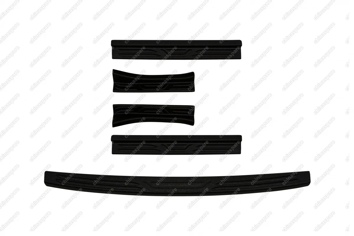 ZKL188102 Защитный компект (накладка на задний бампер, накладки на пороги дверей) для Lada Vesta 2015-