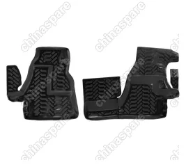 Ковры в салон передние Mercedez-Benz Sprinter Classic (ГАЗ) (2013-) компл. 2 шт., высокий борт, полимерные, черные