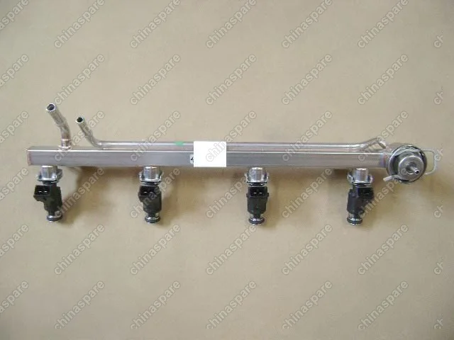 Рампа топливная в сборе с форсунками Great Wall Hover H5