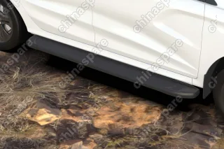 AFZDAALLADXR01 Комплект алюминиевых порогов Arbori Optima Black 1700 для LADA Xray 2015-нв