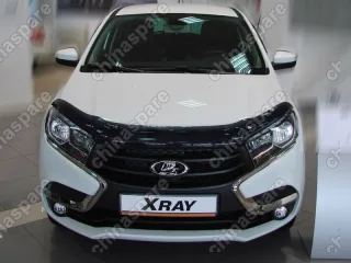 NLDSVAZXR1612 Дефлектор капота темный LADA Xray, HB, 2016-