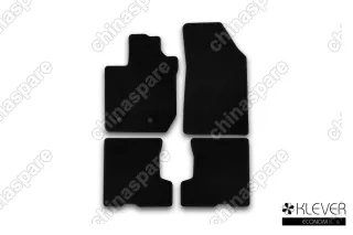 KLEVER01523401200k Коврики в салон Klever Econom LADA Xray 2016->, хб., 4 шт. (текстиль)