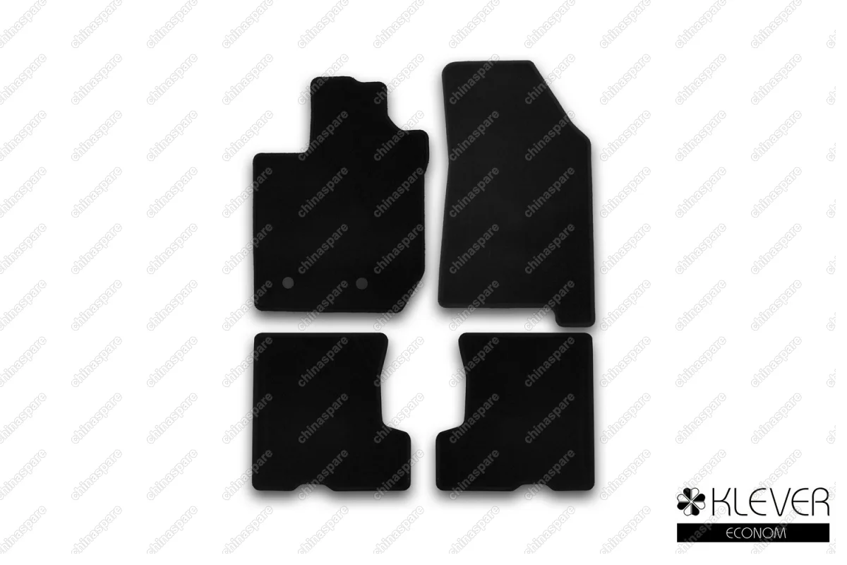 KLEVER01523501200k Коврики в салон Klever Econom LADA Xray 2016->, хб., без ящика, 4 шт. (текстиль)