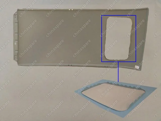 5701011XK80XC Панель крыши hover h5 Great Wall Hover H5