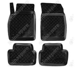 Ковры в салон Opel Astra (J) (2010-) компл. 4 шт., высокий борт, полимерные, черные