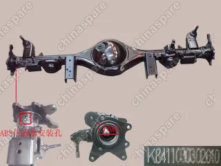 2401000K84 Мост задний 4/4 в сборе дизель Great Wall Hover H5