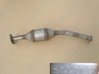 Труба приемная c катализатором hover m2 Great Wall Hover M2