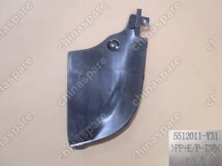 Брызговик заднего колеса левый Great Wall Hover M2