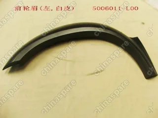 5006011L00 Fr fender flares lh(not painted) Great Wall Pegasus