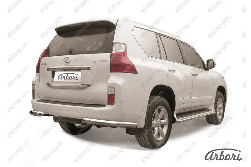 AFZDALGX017 Защита заднего бампера "уголки" Arbori d76 LEXUS GX-460 2010-2013