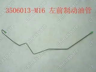 3506013M16 Fr brake line lh Great Wall Peri