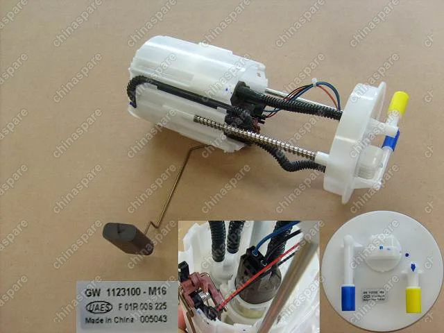 1123100M16 Elec fuel pump w/fuel level sensor assy Great Wall Peri