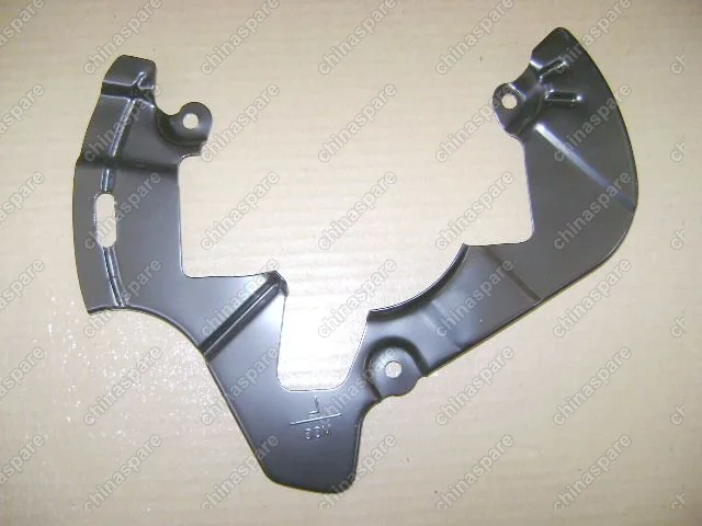 Щит переднего тормоза левый Great Wall Peri