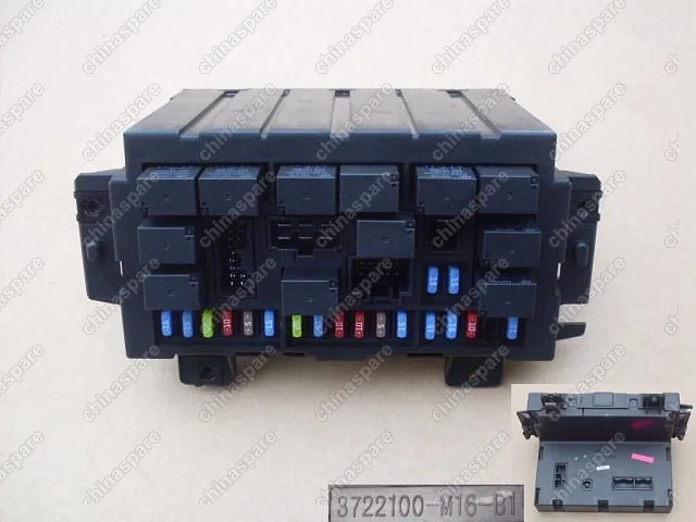 3722100M16B1 Clip assy-fuse block no.1 Great Wall Peri