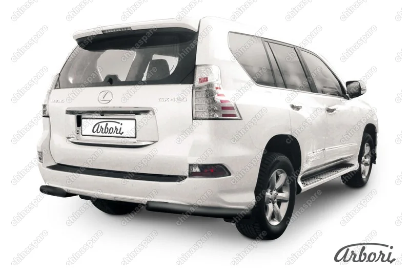 Уголки d76 Arbori черн. для Lexus GX460 2013-нв
